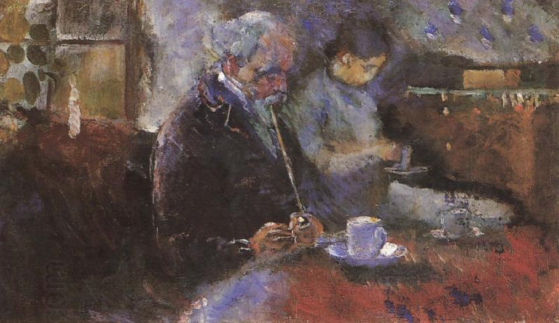 Edvard Munch Beside the table oil painting picture